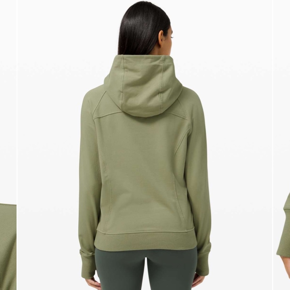 Lululemon Scuba Pullover Rosemary Green size 8